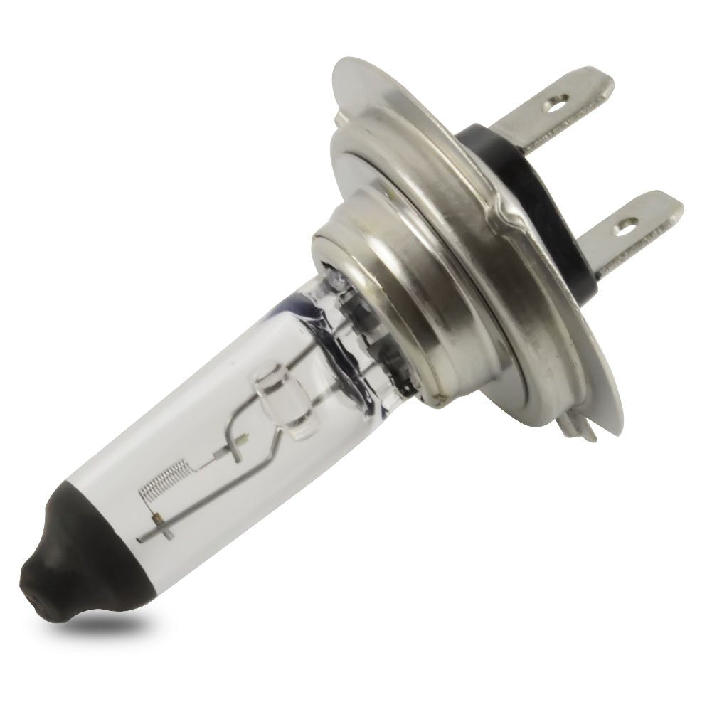 Safego H7 Halogen Headlight Bulb - 55W High/Low Beam, Universal for 12V Vehicles, Pack of 2, Color W7