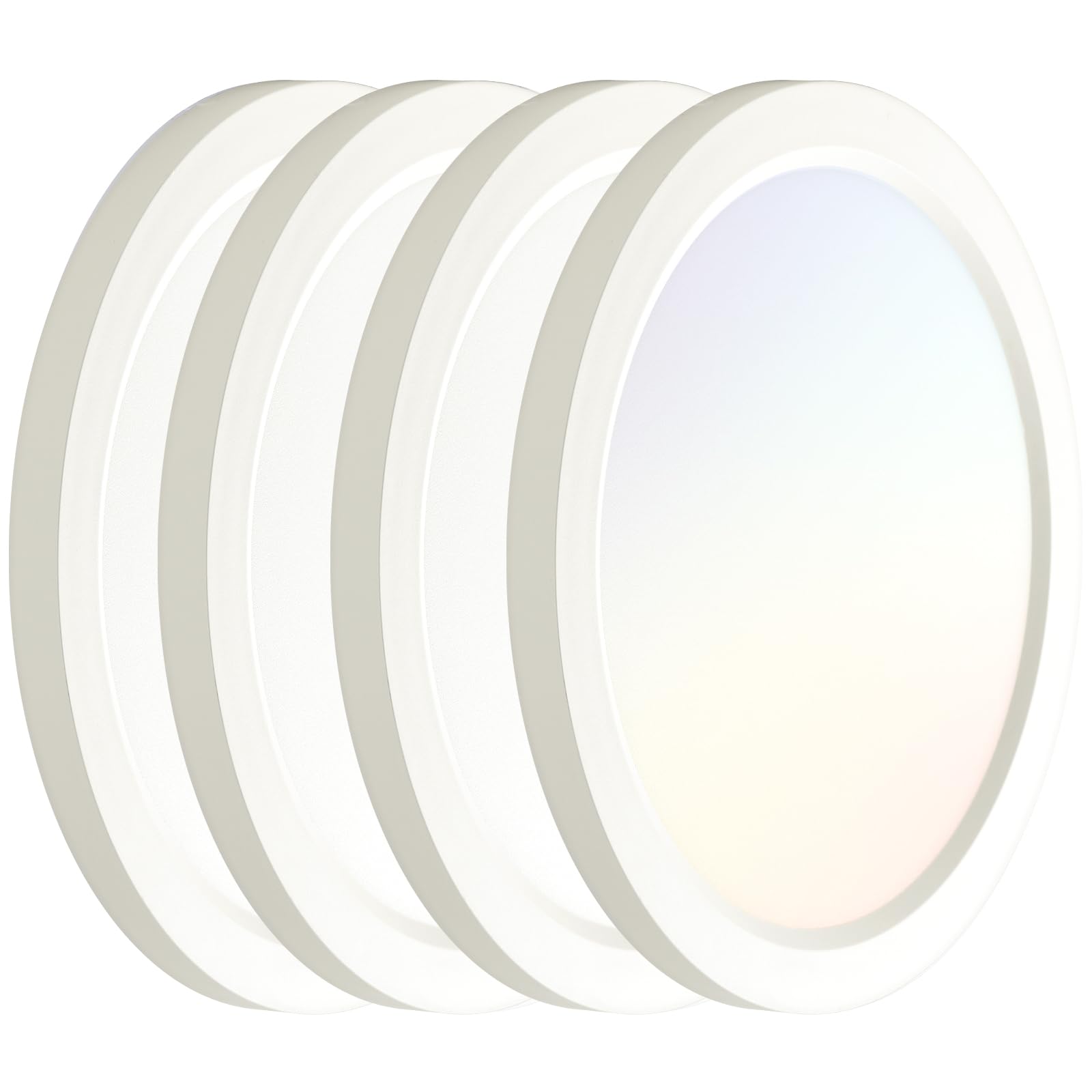 Wembanma Premium 9 Inch Ceiling Light Fixture,18W 1800LM, Installs with Junction Box or Recessed Can, 5CCT Selectable Flush Moun