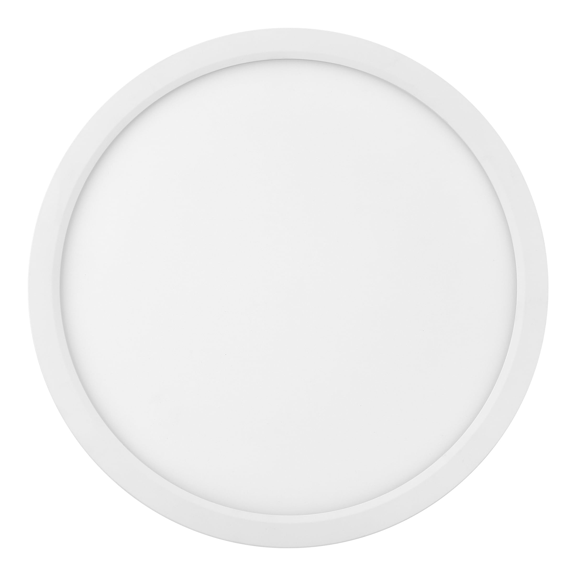 Maxxima LED Flush Mount Ceiling Light - 12 Inch, 2300 Lumens, Dimmable, 5 CCT Color Options, Round, White, Model MCL-6122105