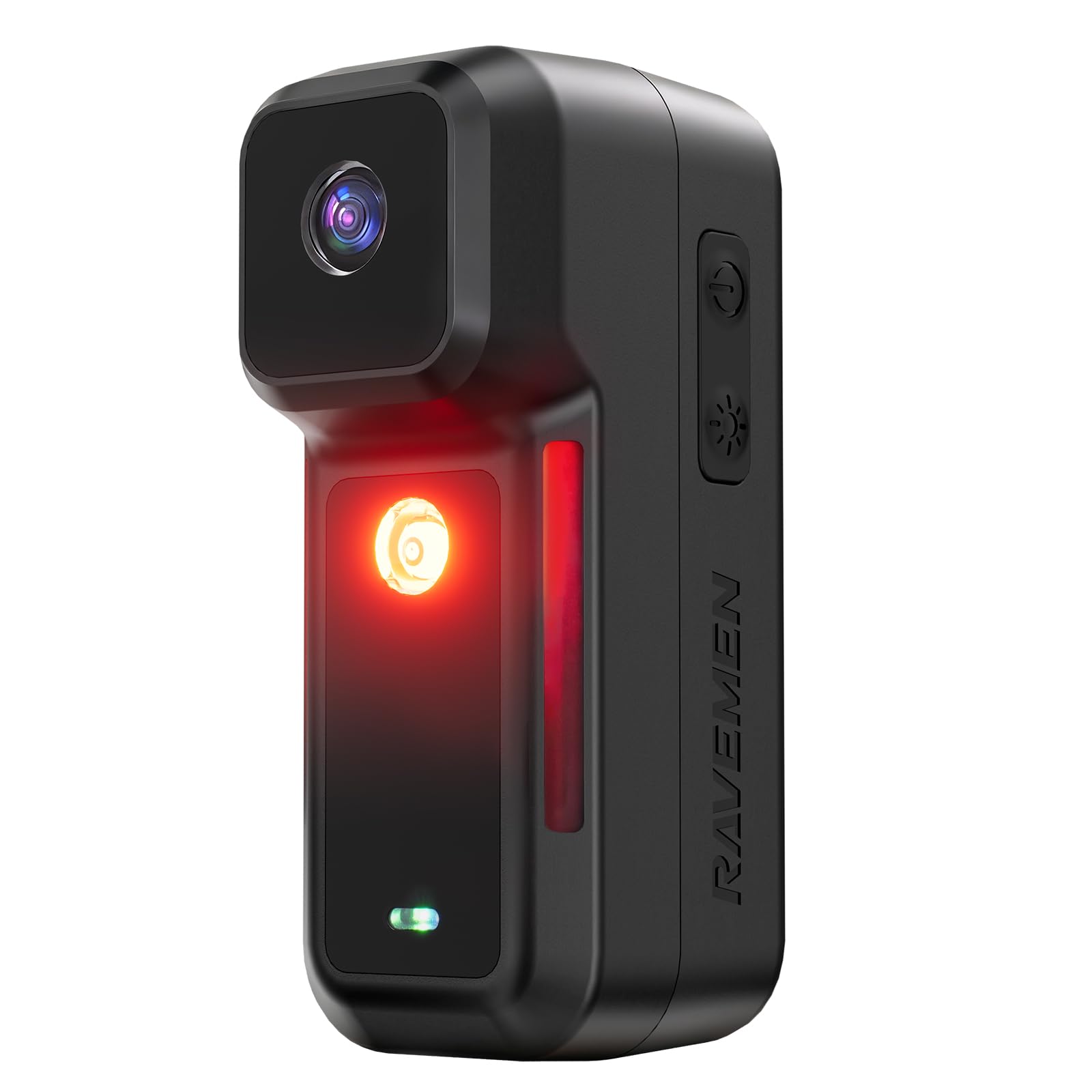 RAVEMEN NT301 Bike Camera with Tail Light, 138 Ultra-Wide 2K | Smart Accident Detection | 130H | Auto On and Off | Brake Sensor 