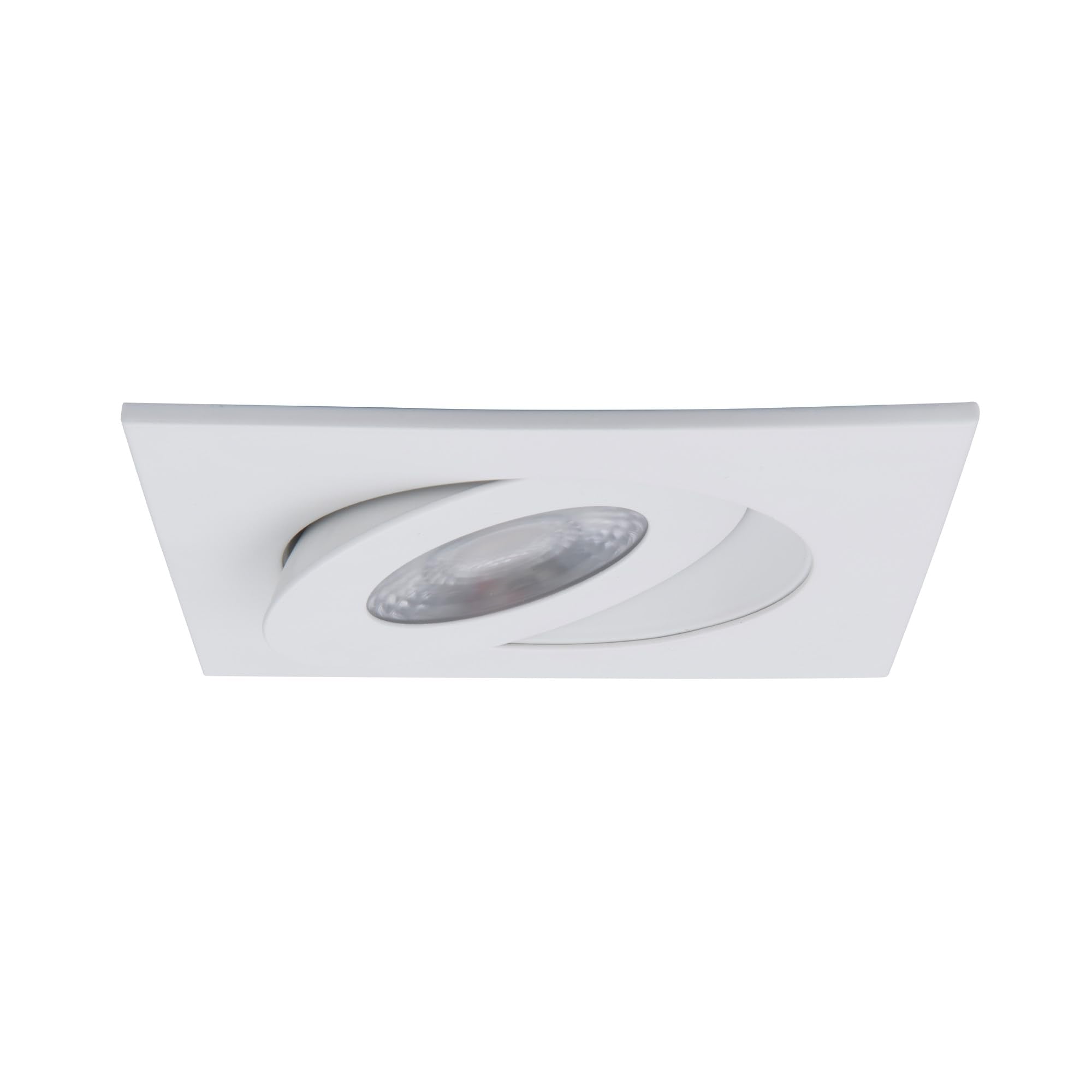 Wac Lighting Lotos 4In Led Square Adjustable 5-Cct Selectable 2700K-3000K-3500K-4000K-5000K Recessed Kit In White