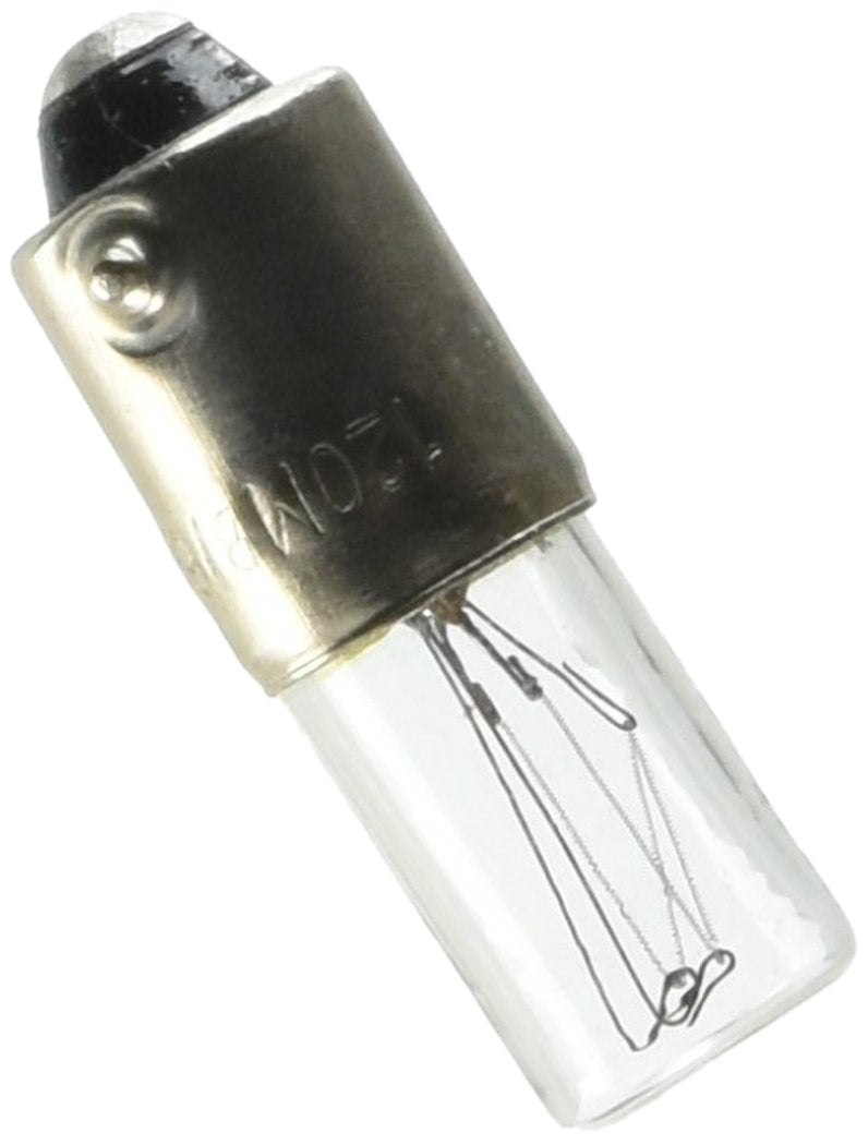 Eiko Halogen Bulbs, T2-1/2 Miniature Bayonet Base, 120V, 0.052A, Model 120MB/6, As Shown