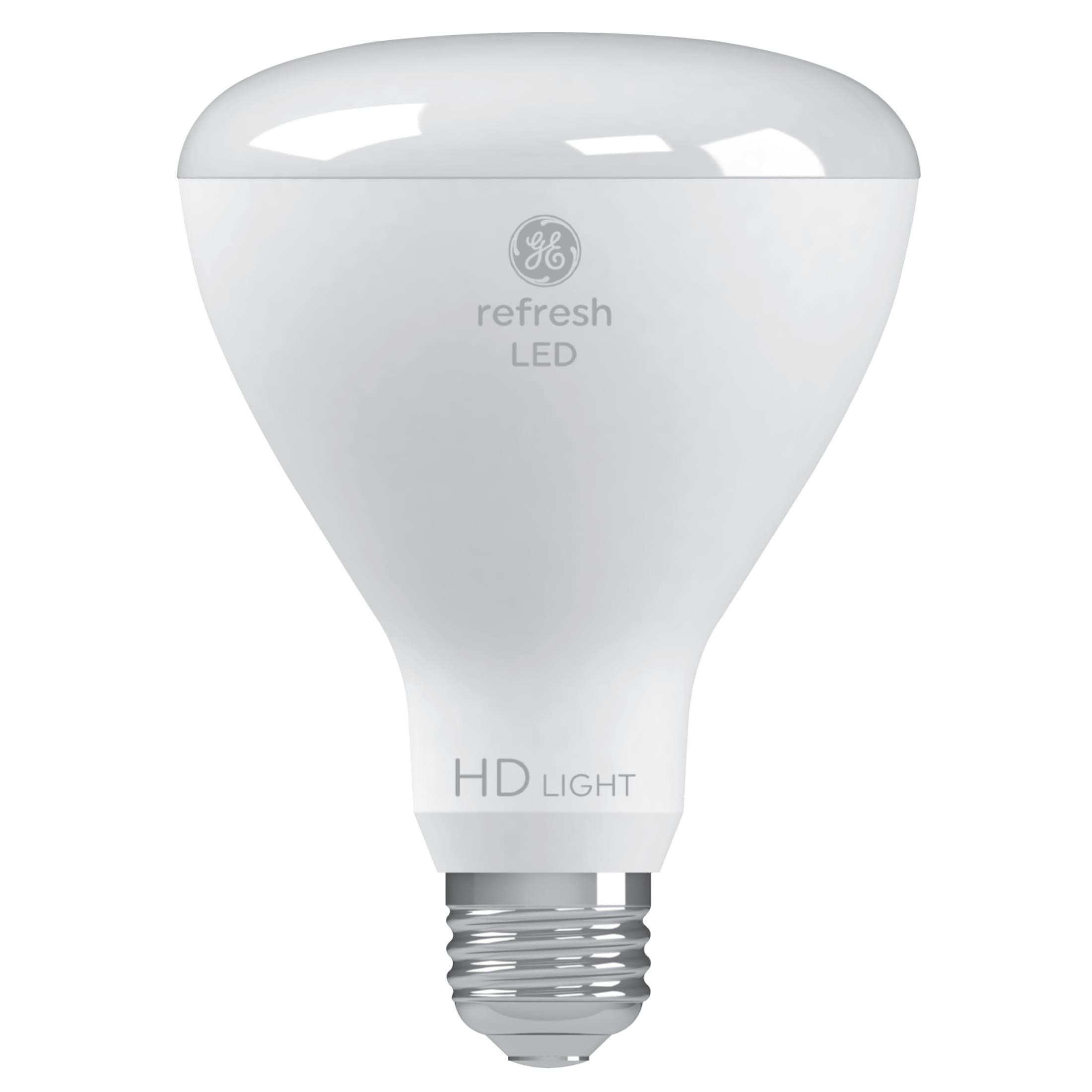 Ge Refresh Led Light Bulbs, 65 Watt, Daylight, Br30 Indoor Floodlights (2 Pack)