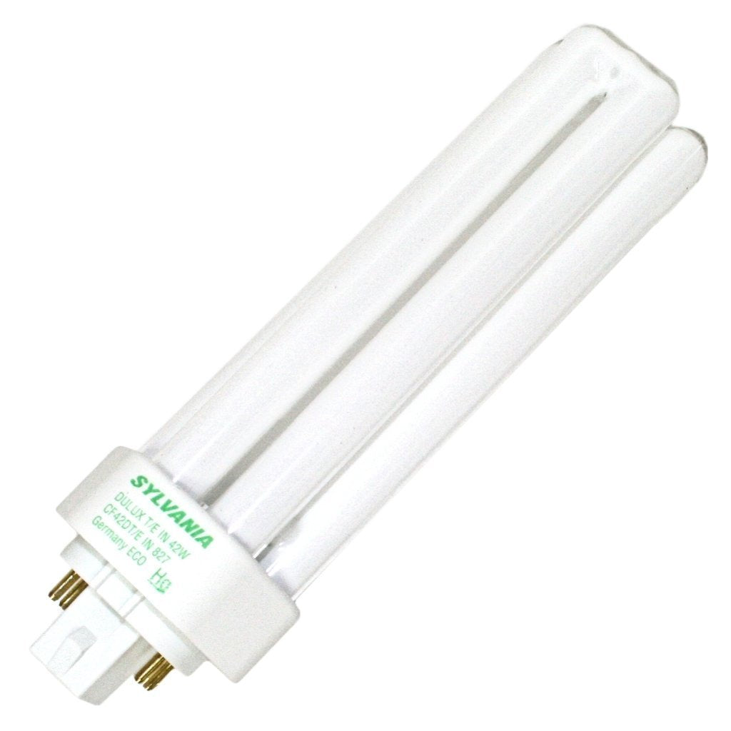 SYLVANIA Compact Fluorescent Lamp 42-Watt 4100K Triple Tube 10 Count White Model 20890