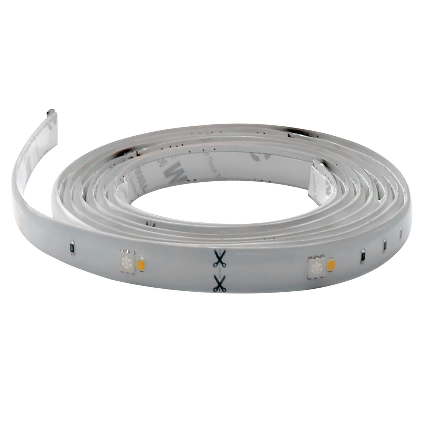 GE LED Tape Light, Indoor Color Changing Strip Light, 10ft, Plastic, Model 93129119