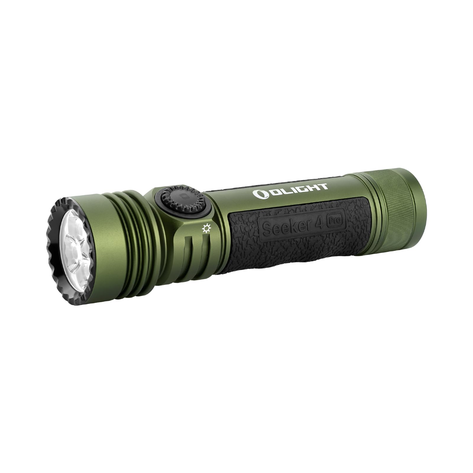 OLIGHT Seeker 4 Pro Flashlight, 4600 Lumens, USB C Holster, Waterproof IPX8, OD Green, Aluminum, Model SEEKER4PRO#300000