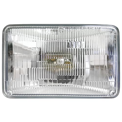 CEC H4656 Auto Headlight, High/Low Beam, 12.8V 35/35W, Rectangular, 3-Lug Contact, Plastic