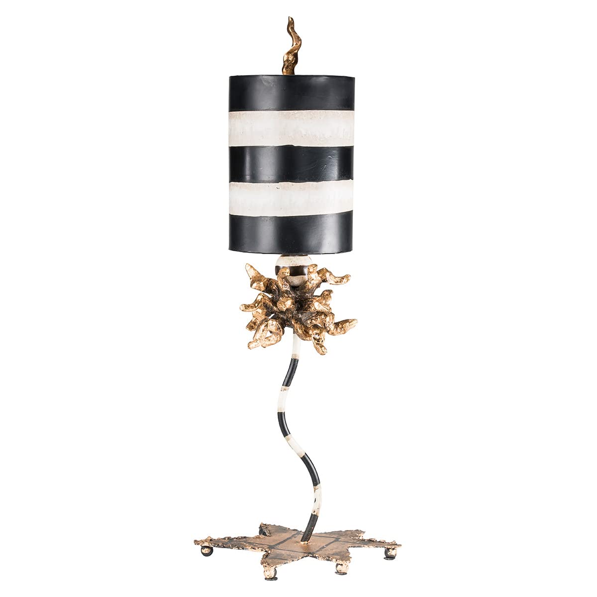 Flambeau Lighting TA1074 Dominique Table Lamp, 8 x 8 x 25