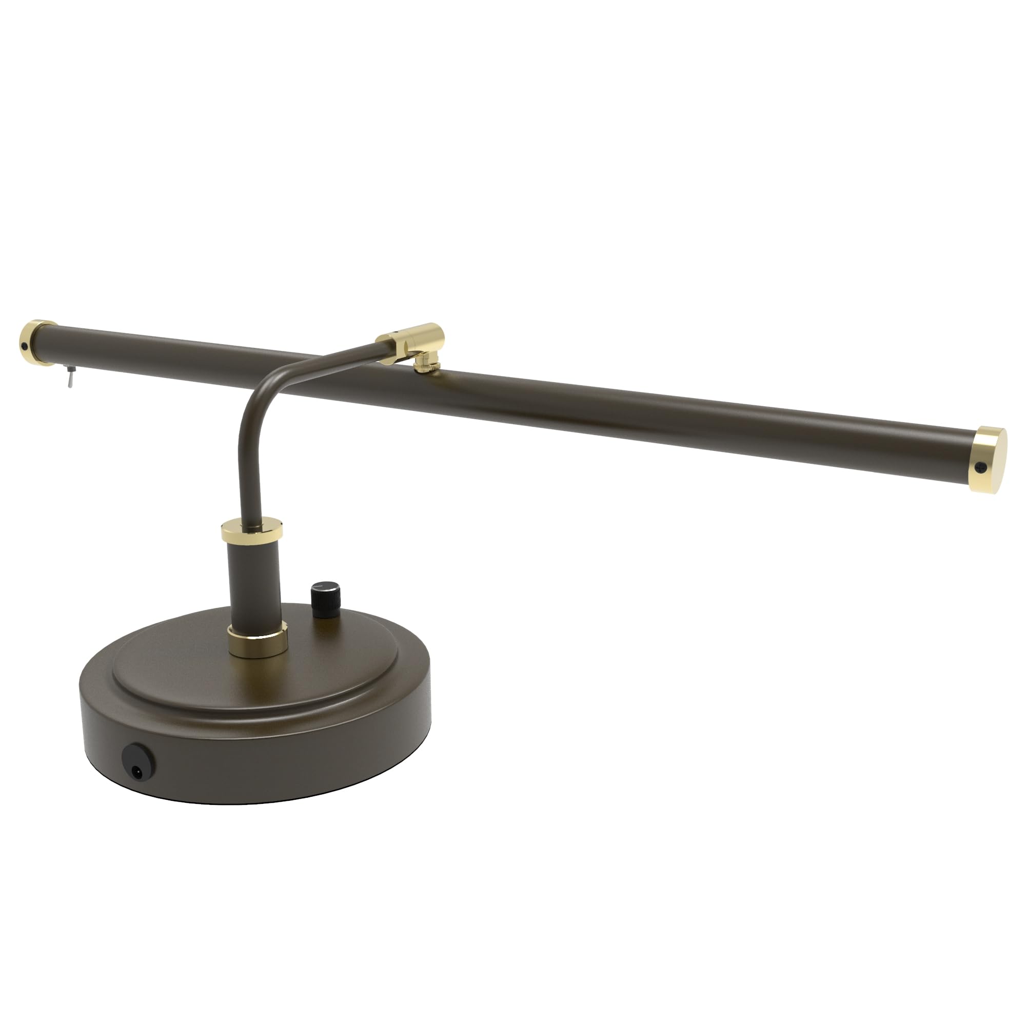 Cocoweb 19" Mahogany Bronze LED Directional Piano Desk Lamp - Model PLED101V, Aluminum Material