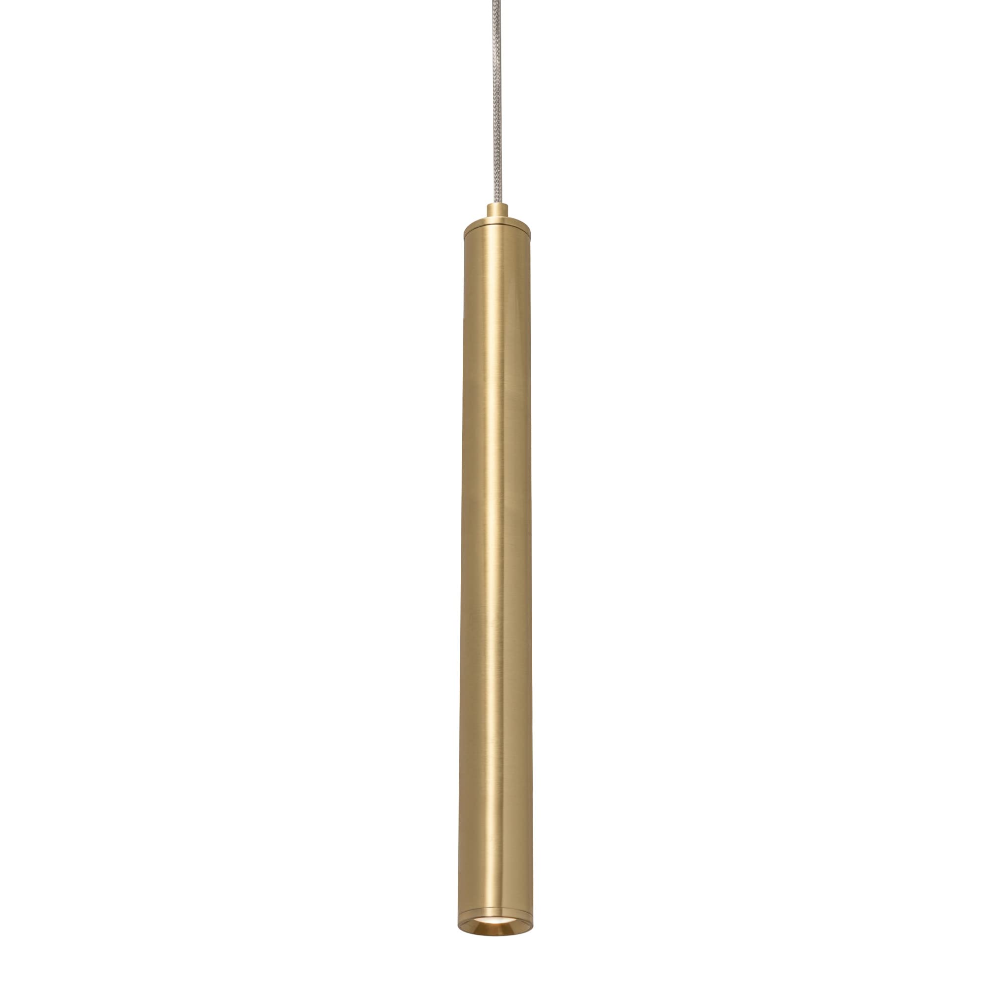 AFX Eli 16 Pendant - Satin Brass