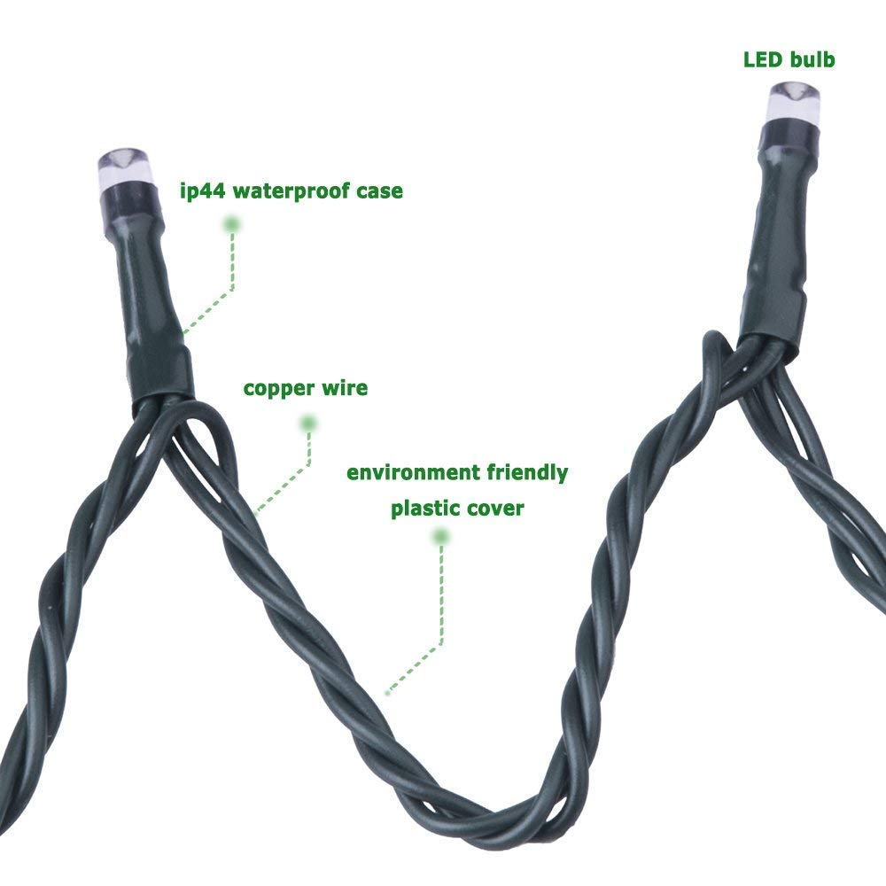 Desidiya LED Rice Plastic Light for Decoration String and Series Light for Diwali Christmas Indoor Outdoor Decoration Bedroom We