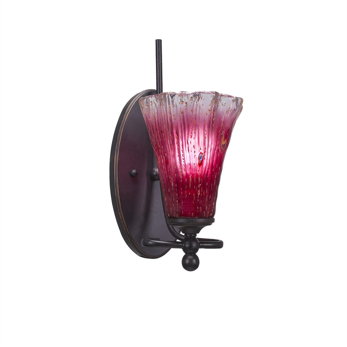 Capri 1 Light Wall Sconce In Dark Granite (591-Dg-726)