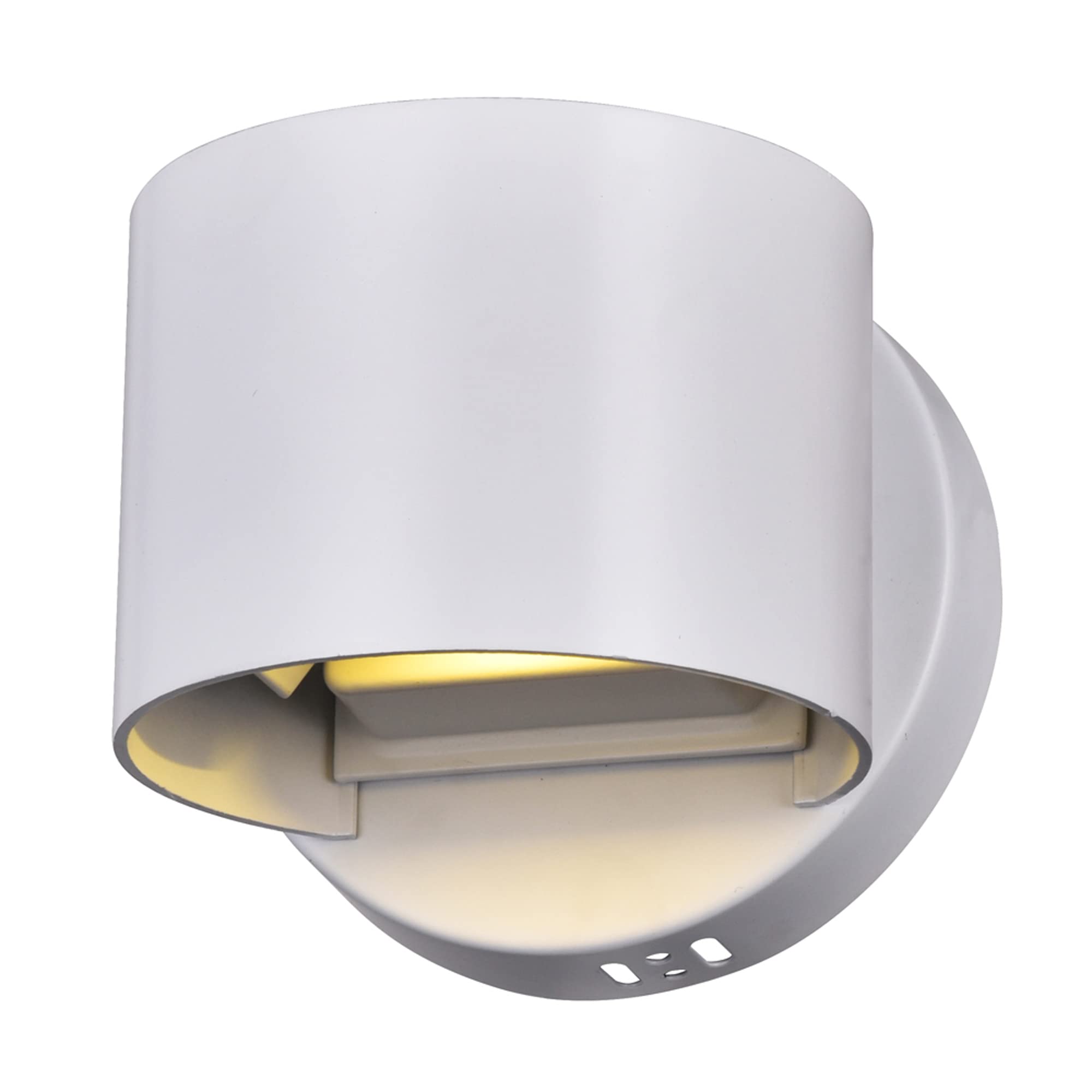 Cwi Lighting Lilliana White Metal Led Wall Sconce - Contemporary Design For Modern Spaces