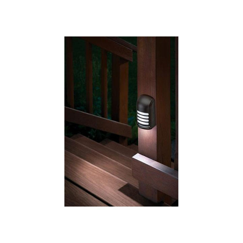Xodus Innovations BL705 Battery Operated Motion Activated LED Deck and Stair Light, Outdoor or Indoor Use, Weather Resistant (Wh