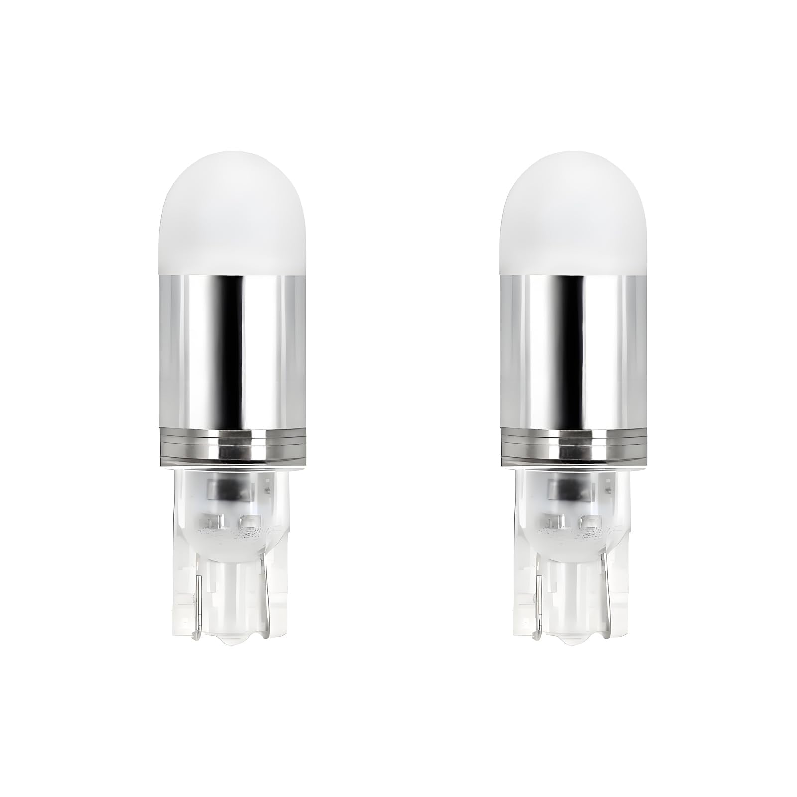 Makergroup T5 T10 Wedge Base Led Light Bulbs 12Vac/Dc 1Watt Cool White 6000K For Outdoor Landscape Lighting Deck Stair Step Path