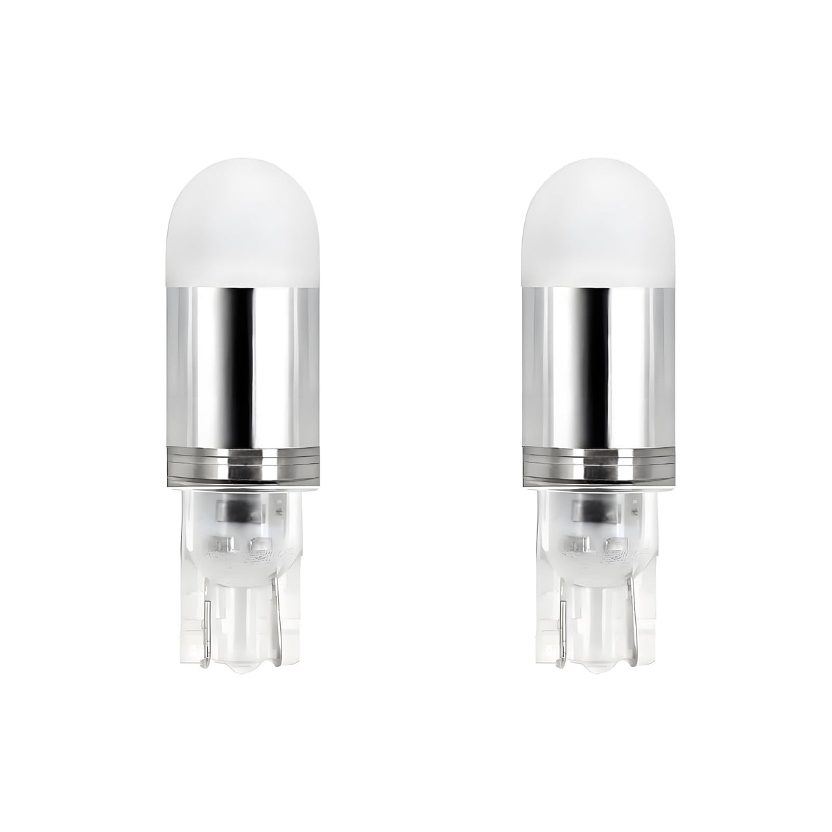 Makergroup T5 T10 Wedge Base Led Light Bulbs 12Vac/Dc 1Watt Cool White 6000K For Outdoor Landscape Lighting Deck Stair Step Path