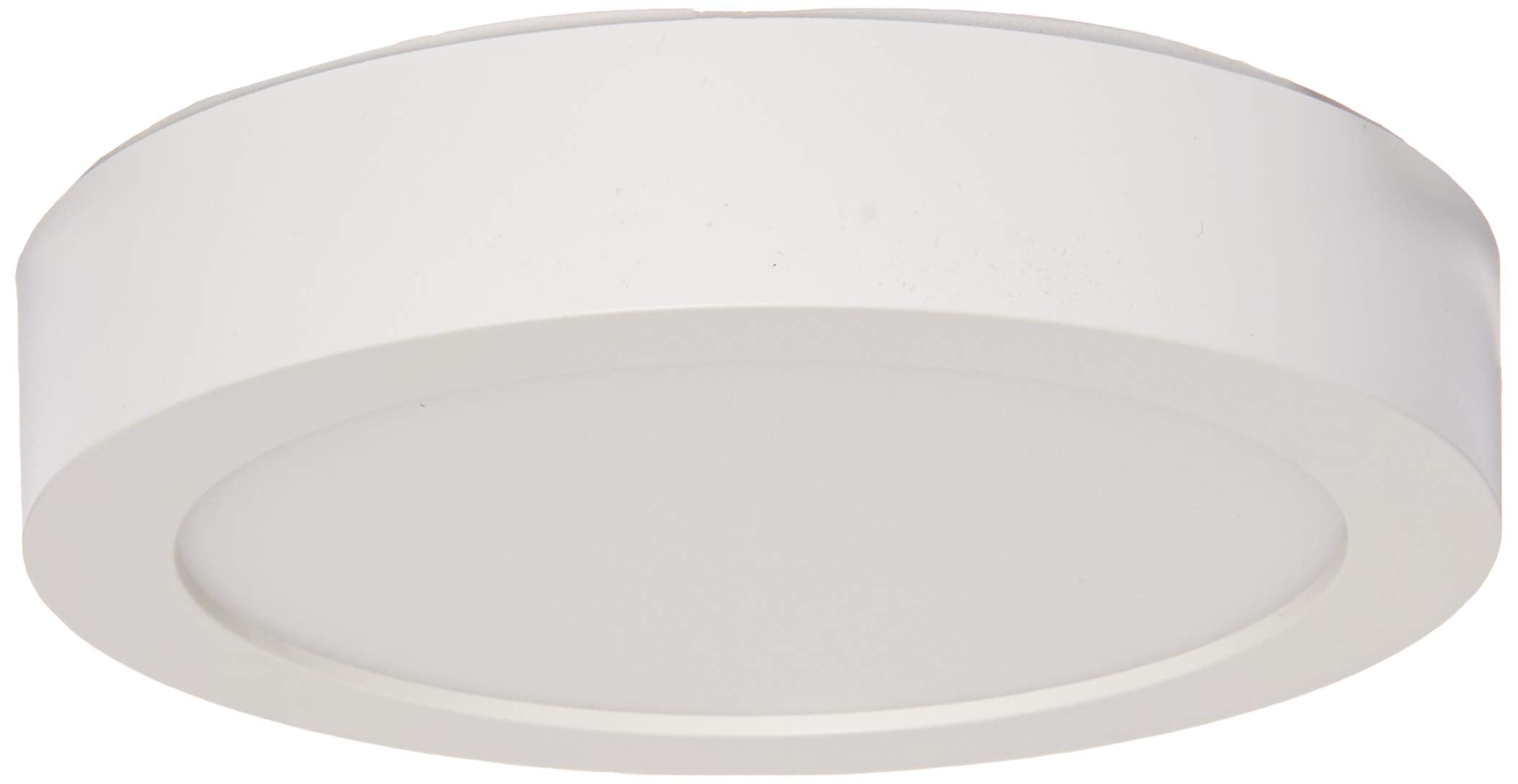 Bulbrite 5.5 Inch Flush Mount Round LED Ceiling Light, 40 Watt Equivalent, White
