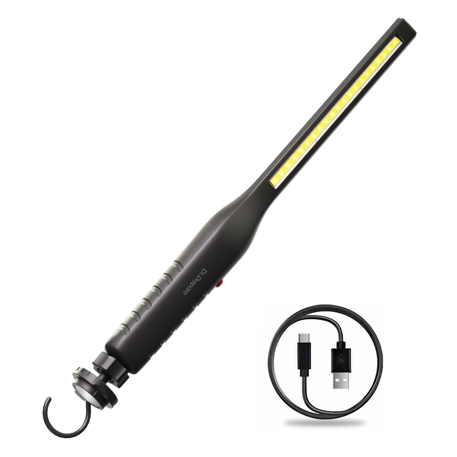 LED Work Light, 4000mAh Rechargeable COB Mechanic Light, 700 Lumens Portable Lights with Magnetic Base 360 Rotate Foldable Desig