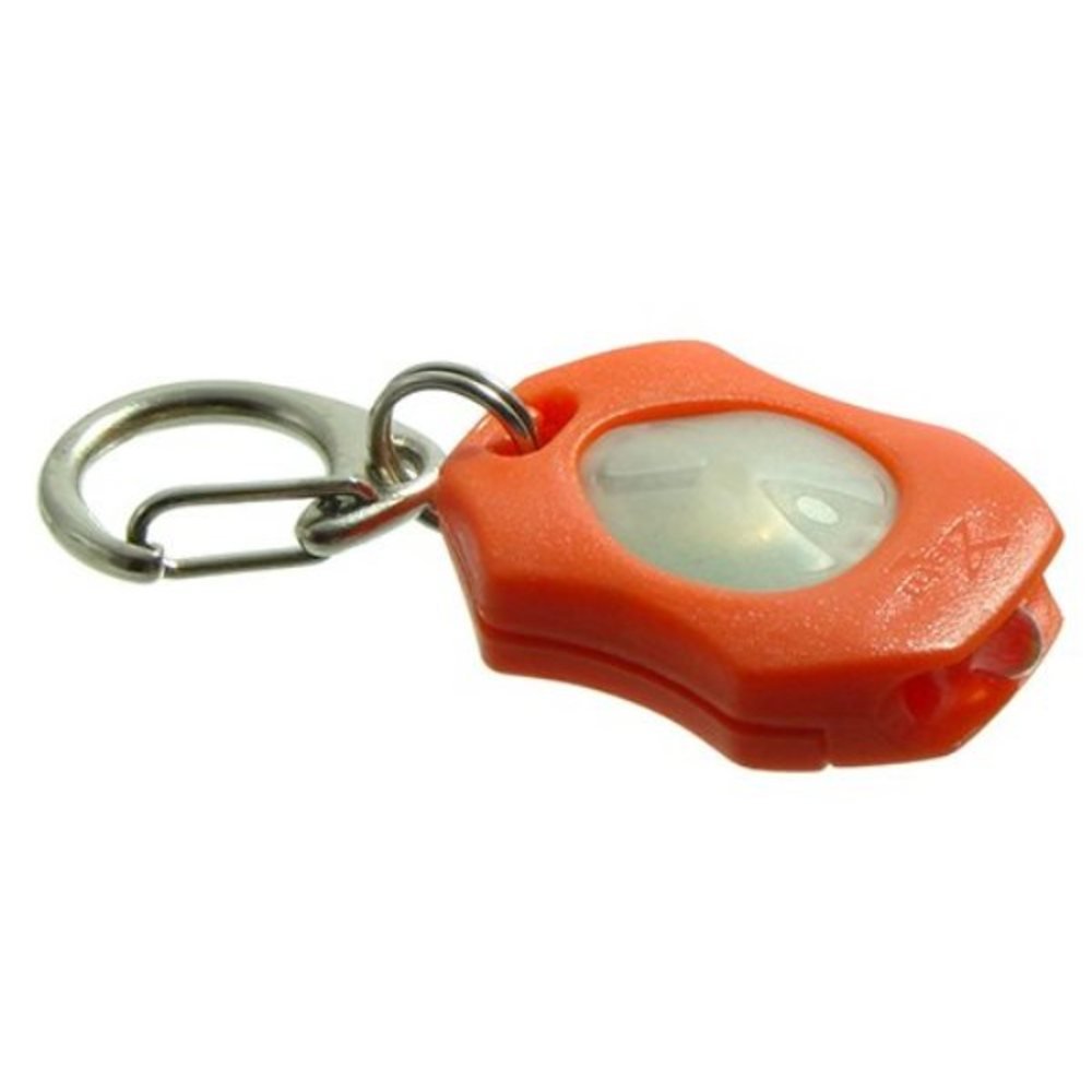 Lri Orange X-Light Micro Small Flashlight - Ultra Lightweight Aluminum Design
