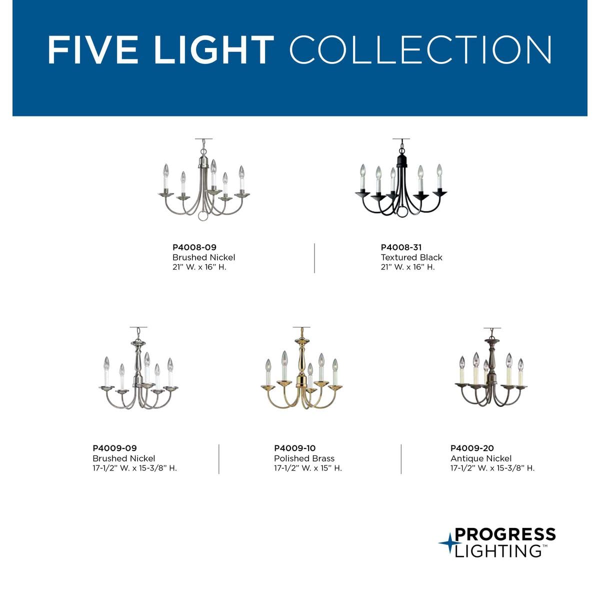 Five-Light Ivory Candles Traditional Chandelier Light Antique Bronze