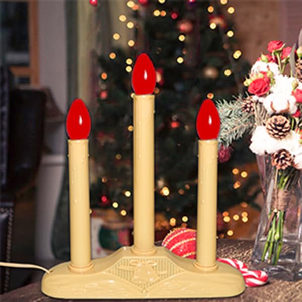 Bokoiuu C7 Replacement Light Bulbs, 25 Pack Christmas Red Night Light Bulbs, C7/E12 Candelabra Base For Outdoor String Light Inc