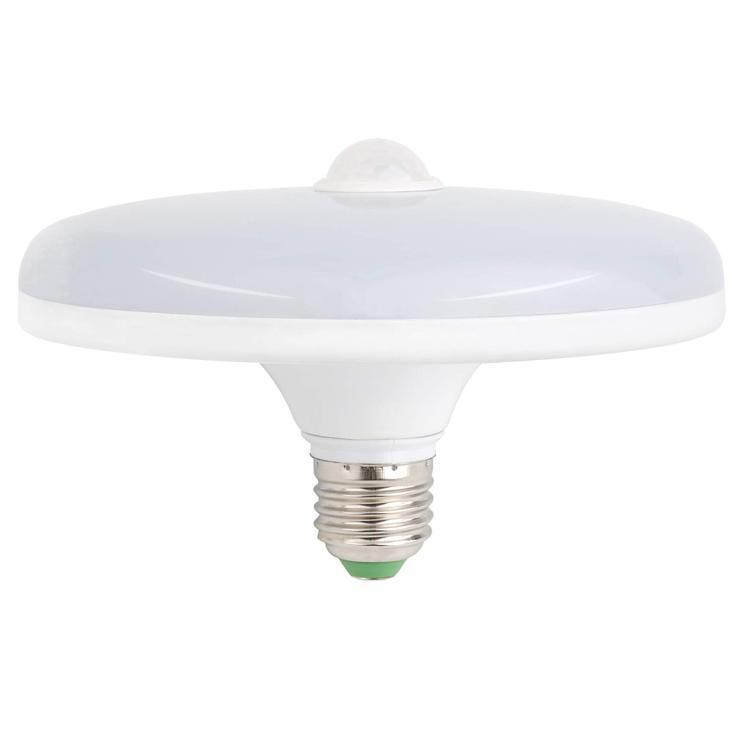 Awanber Motion Sensor Light Bulb 18W E26 1500Lm Dusk To Dawn Led Cool White For Garage & Porch