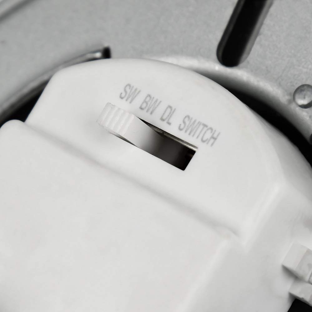 Feit Electric LED Recessed Ceiling Light, 4 in Round, Color Selectable 3000K/4000K/5000K, Model 74202/CA, Aluminum