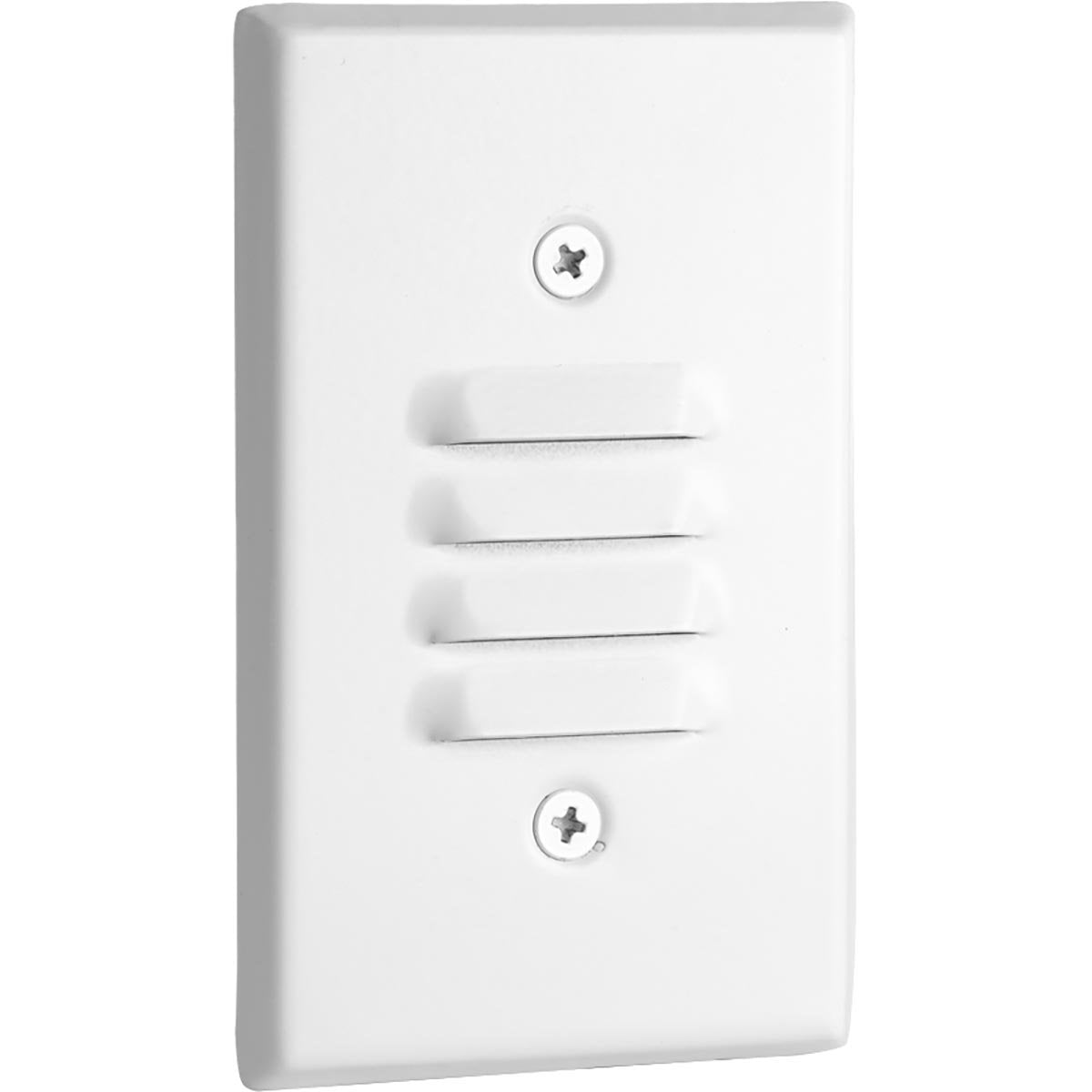 Progress Lighting Indoor Step Light, Model P660003-028-30K, Metal, White
