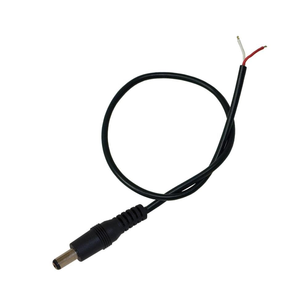 Jesco Lighting Dl-Ps-Pt-F Accessory - 12&quot; Led Female 2-Wire Output Power Connector, Black Finish