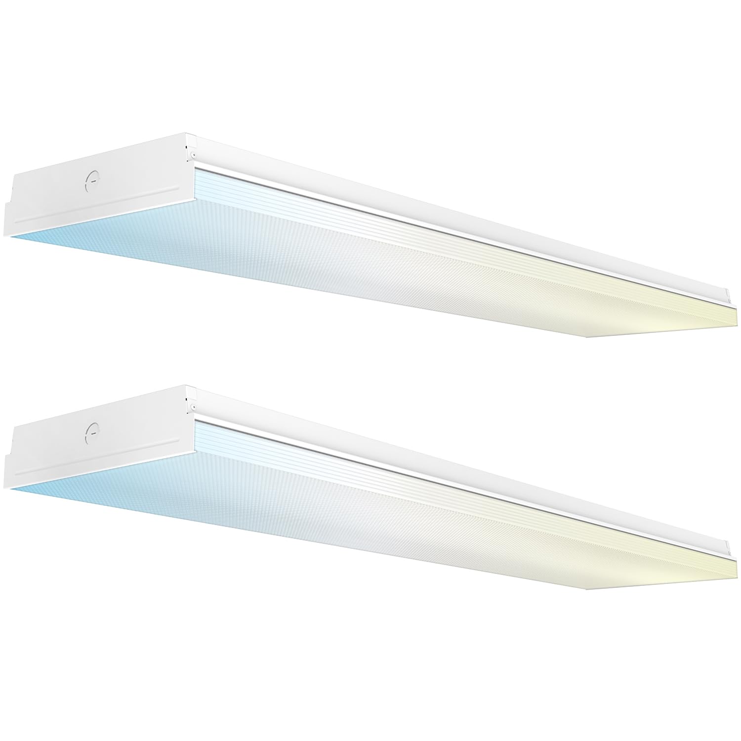 Sunco LED Garage Lights, 11 Inch Shop Light Prisma Wraparound, Utility Ceiling Light Fixture for Workshop, 8500 Lumens, 72W, Sel