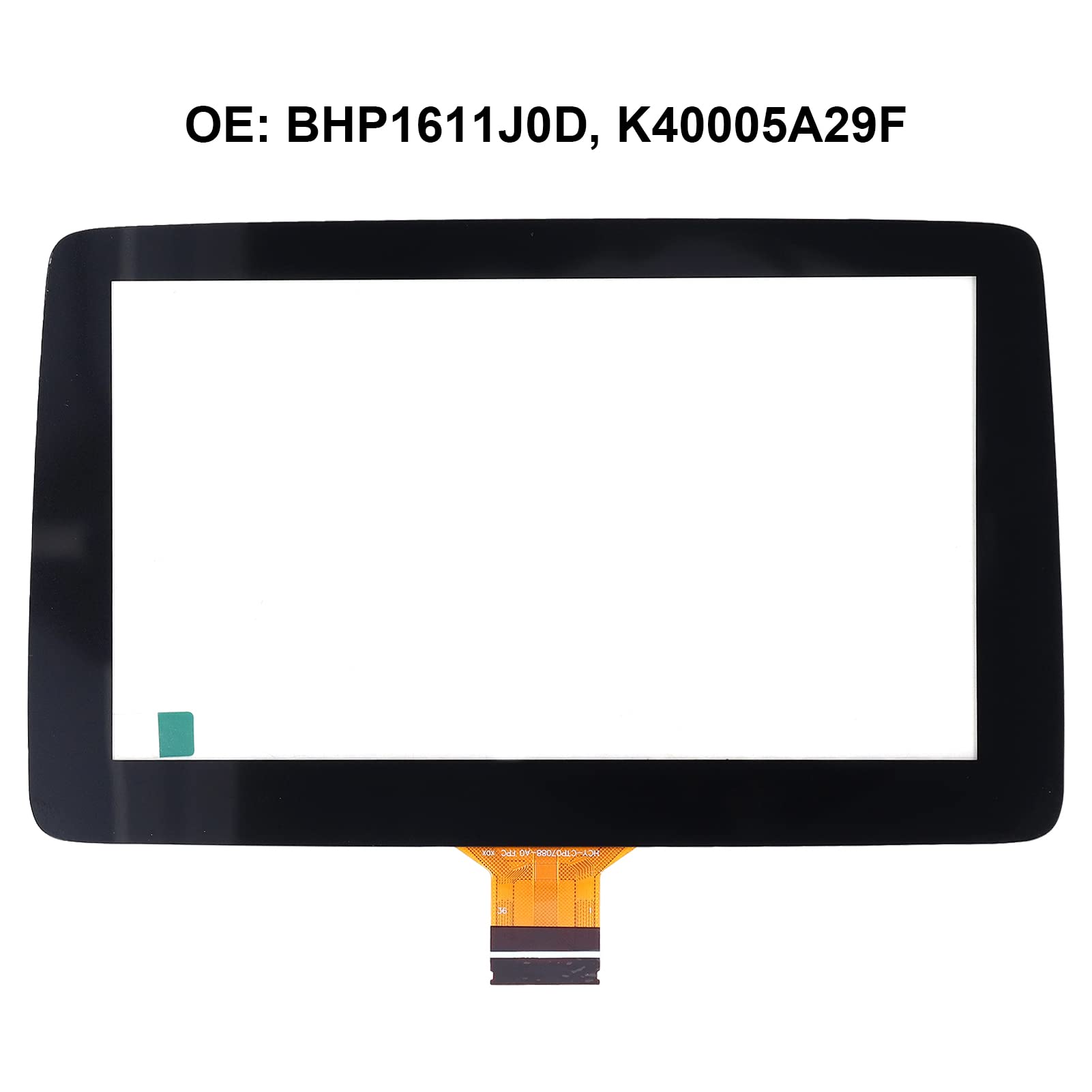 Ymiko Digitizer 7In Display Glass Acrylic Transparent Car Touch Display Glass Replacement For Mazda 3 2014-2016 Bhp1611J0D K40005A29F