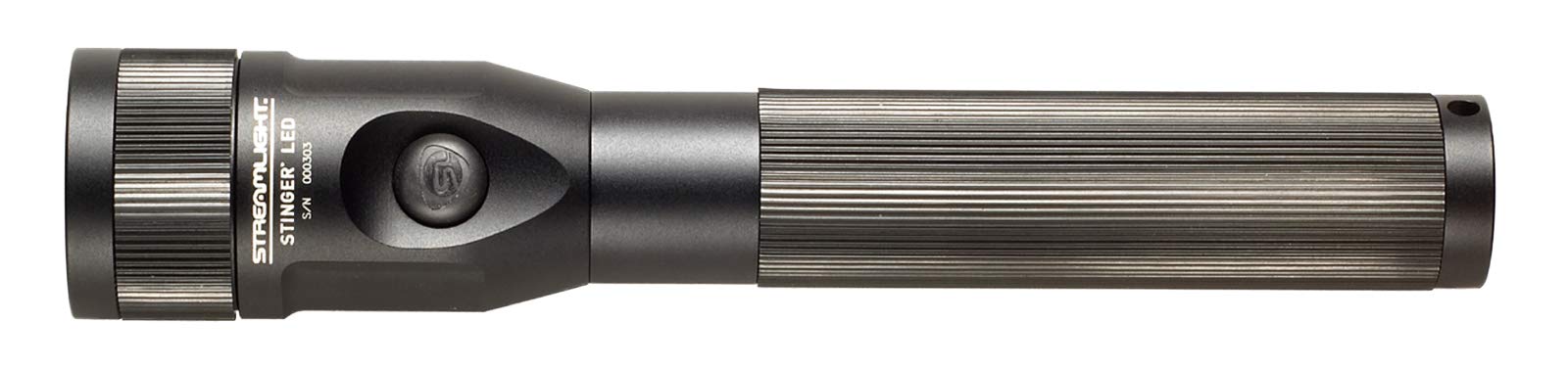 Streamlight Stinger LED Flashlight 425-Lumen Aluminum Light Only Black Model 75710