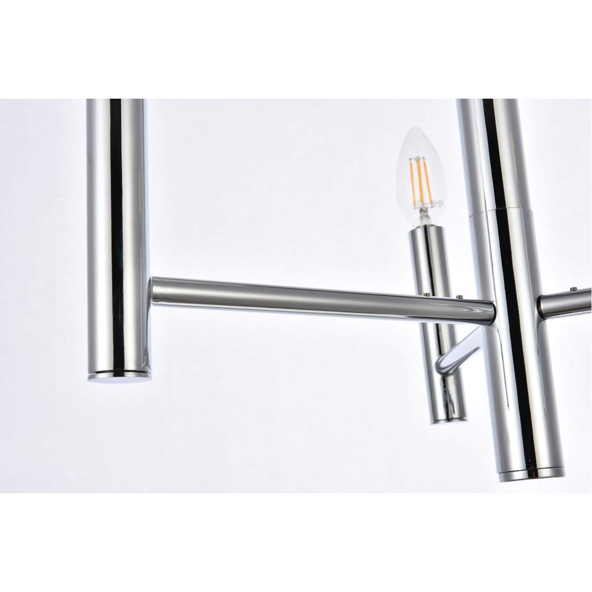 Elegant Lighting Living District Carmella 3 Lights Pendant in Chrome