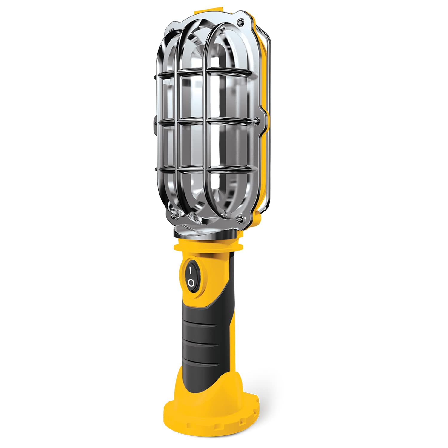 Ontel Handy Brite Led Work Light, 500 Lumens, Cordless, Magnetic Base, Battery-Powered Flashlight