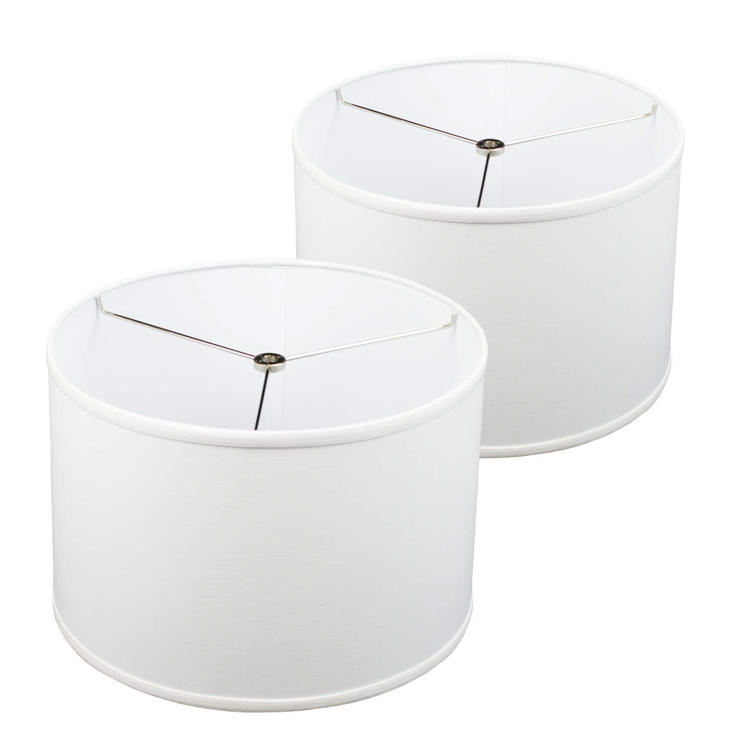 Fenchelshades.Com Set Of 2 Lampshades 13'' Top Diameter X 13'' Bottom Diameter X 9'' Slant Height With Washer (Spider) Attachmen