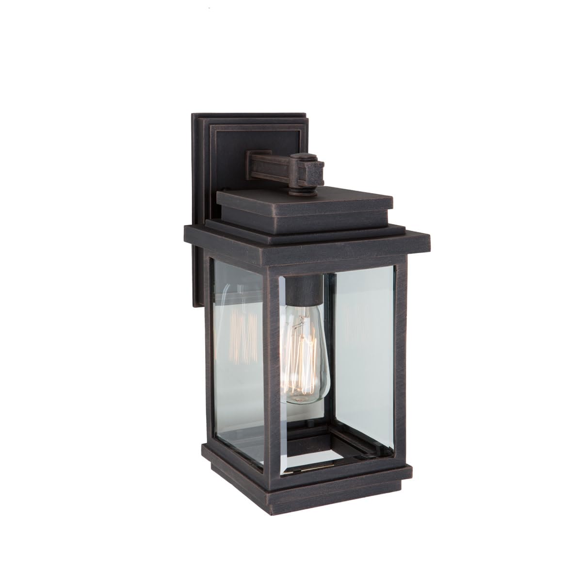 Artcraft Lighting Fremont Outdoor Wall Sconce, 14X7X8.5, Aluminum, Oil Rubbed Bronze, Model Ac8290Orb