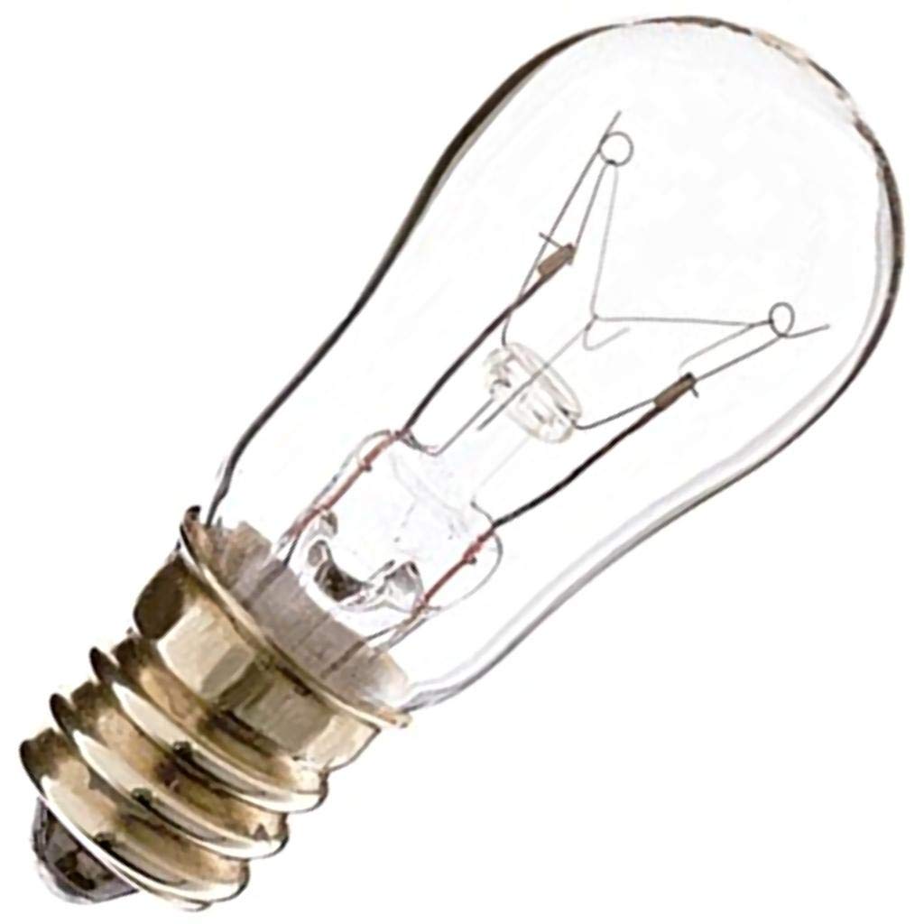 Satco S3900 130V 10/Sleeve Candelabra Base 6-Watt 6S6 Light Bulb, Clear