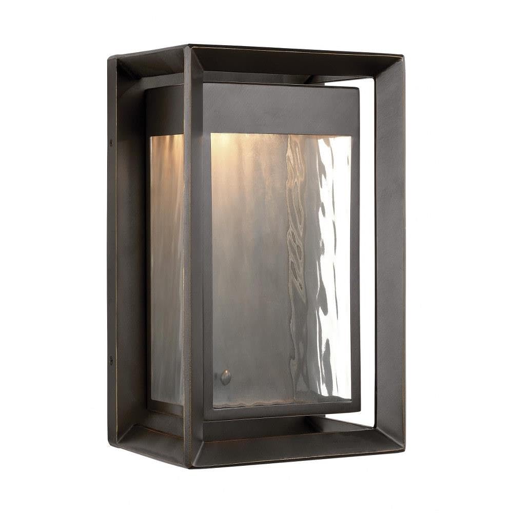 Feiss Generation Lighting-Sean Lavin-1 Light Outdoor Led Wall Lantern in Modern Style-8 Inch Wide by 13 Inch High