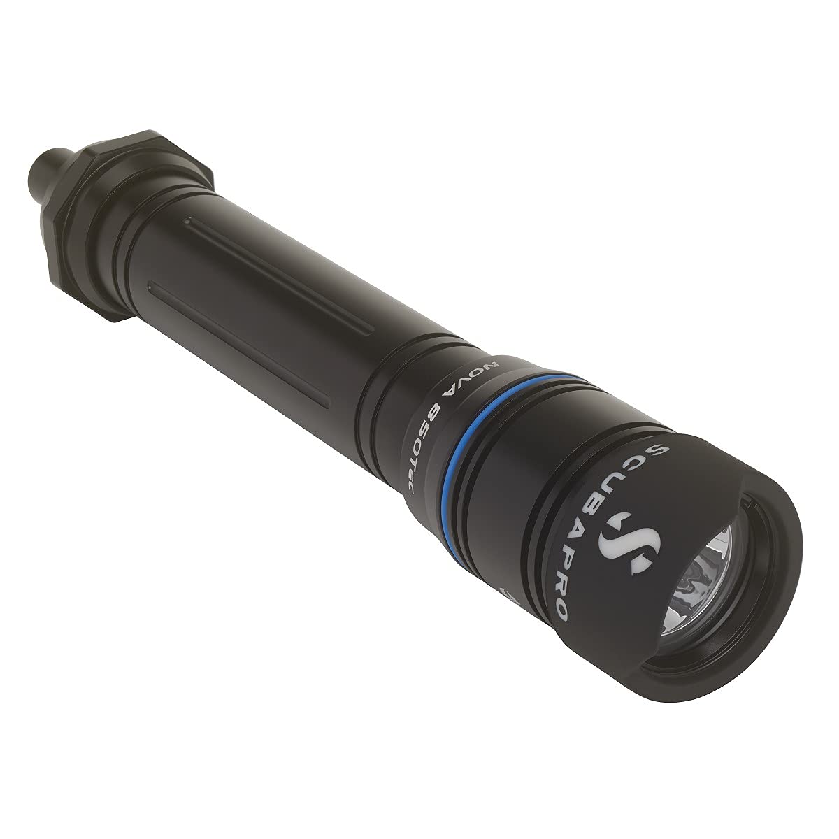 Scubapro NOVALIGHT 850 TEC Electric Light, Rugged Aluminum Body, 8 Beam Angle, 17,000 Lux, 1000ft Depth Rating