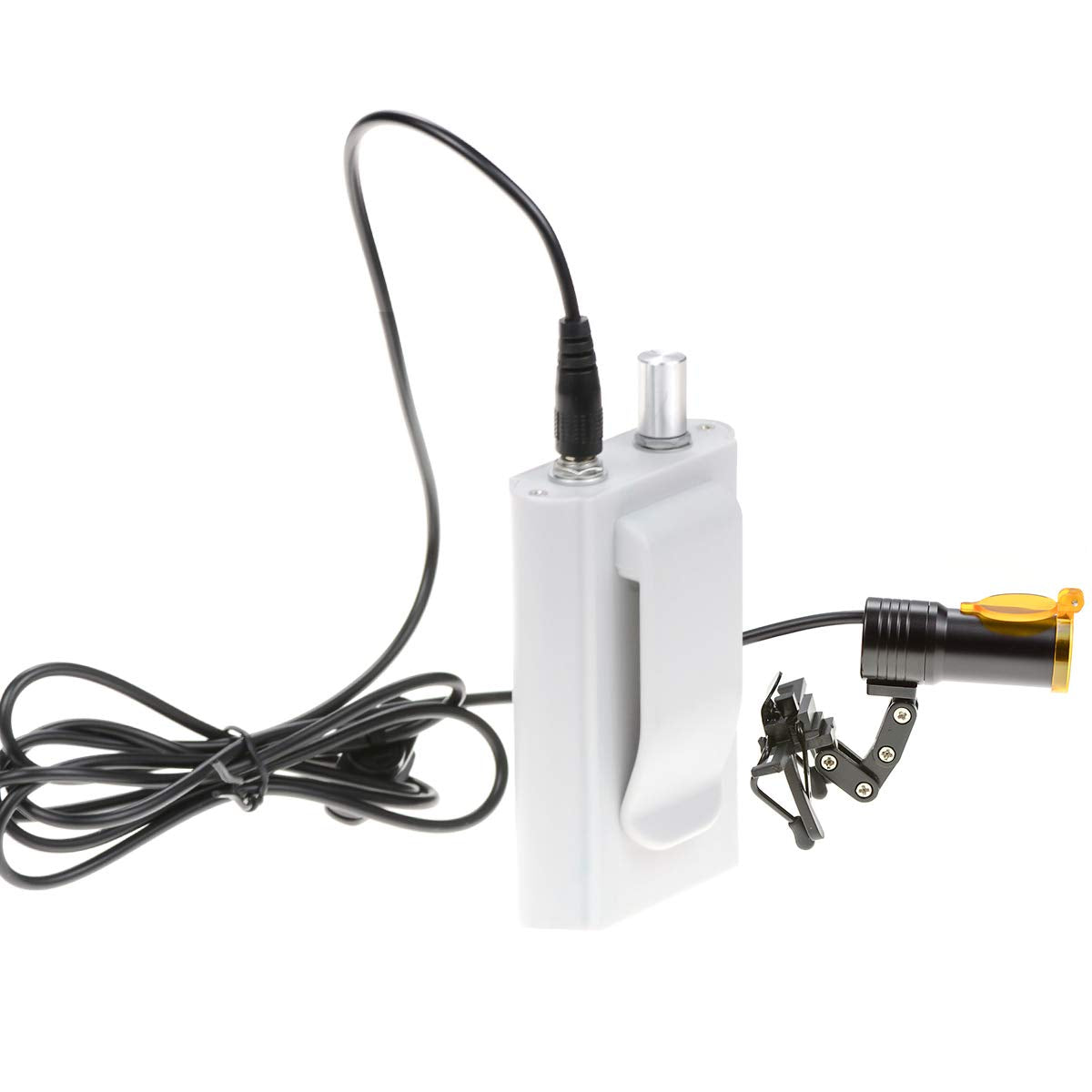 5W Adjustable Clip On LED Plastic HeadLight LED HeadLamp for Binocular Loupes