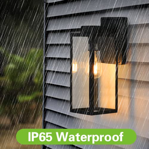 Extra Large Outdoor Wall Lantern,20 Inch Outdoor Wall Lights, Exterior Waterproof Wall Sconce, Anti-Rust Wall Mounted Lighting W