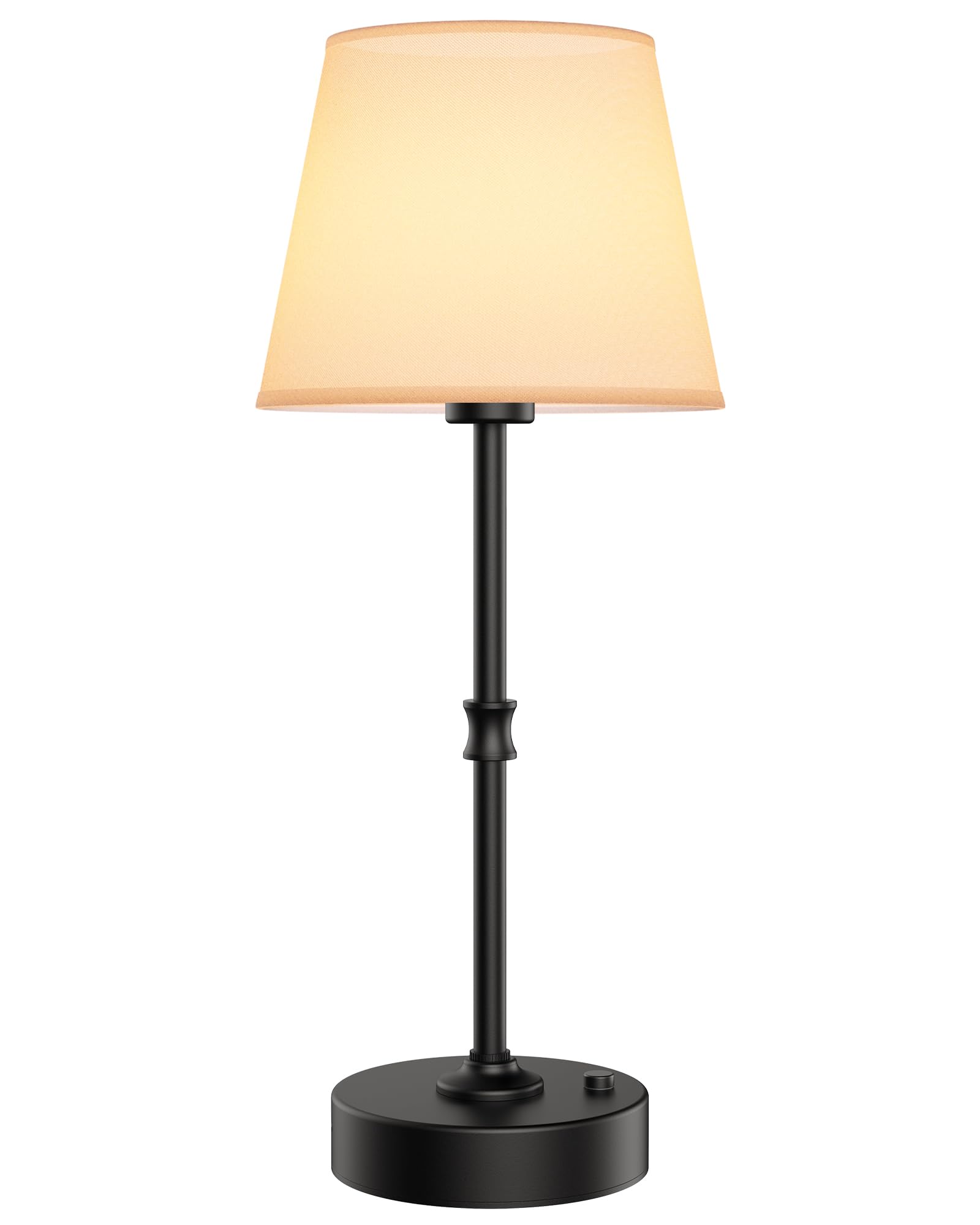 EppieBasic Cordless Table Lamp Rechargeable: Fast Charging & Long Lasting - 2700K Warm Light Vintage Brass Lamps - Dinning Livin