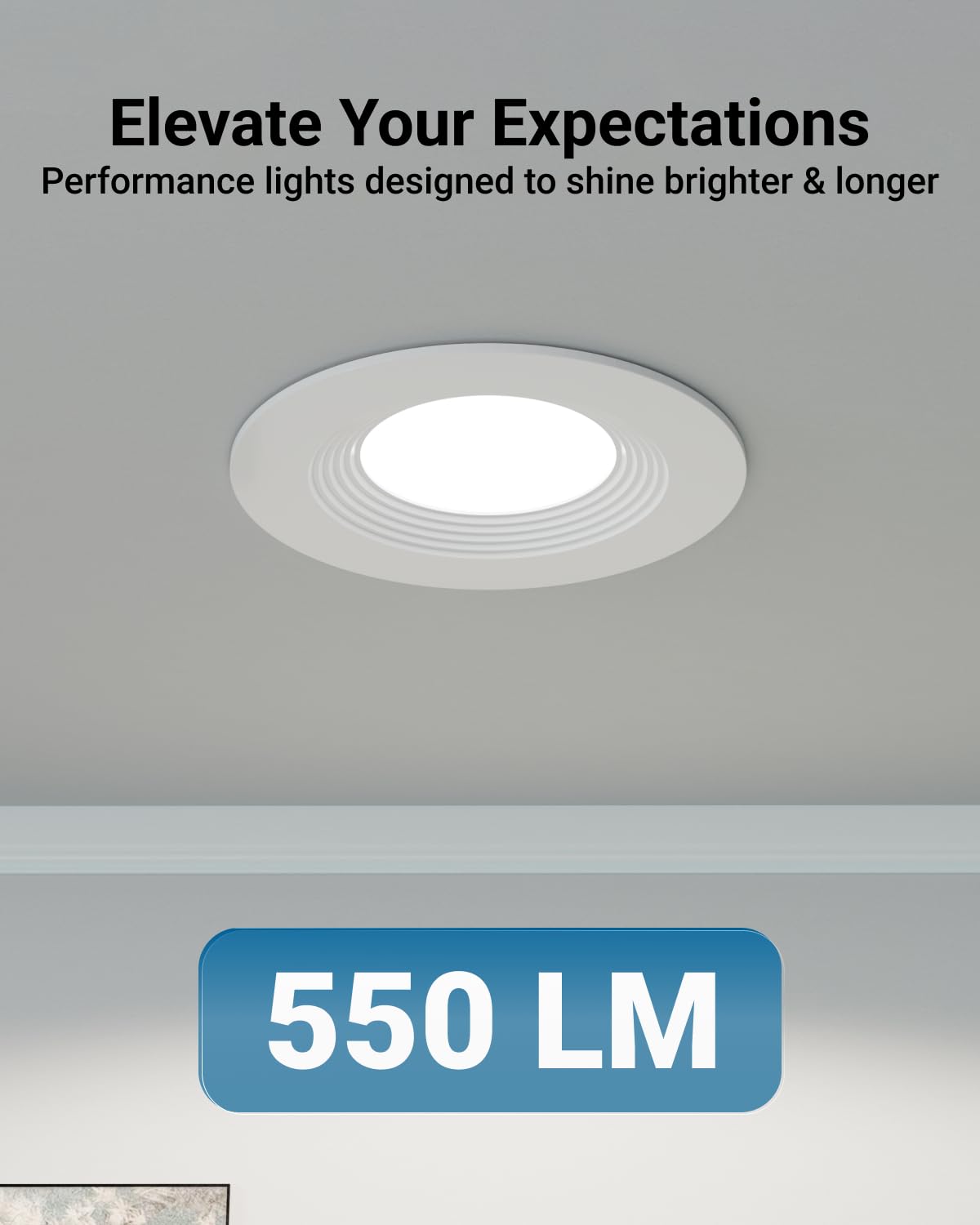 Sunco 24 Pack 3 Inch Recessed Lighting Led, Canless Ultra Thin Flush Mount Ceiling Fixture Light With Junction Box, 550 Lumens,