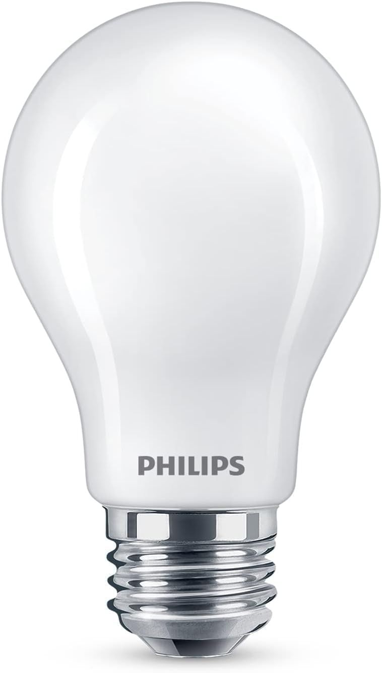 Philips Led A19 Frosted Ultra Definition Dimmable Led Light Bulbs - Flicker-Free 60W Light Bulbs With Eyecomfort Technology -Day
