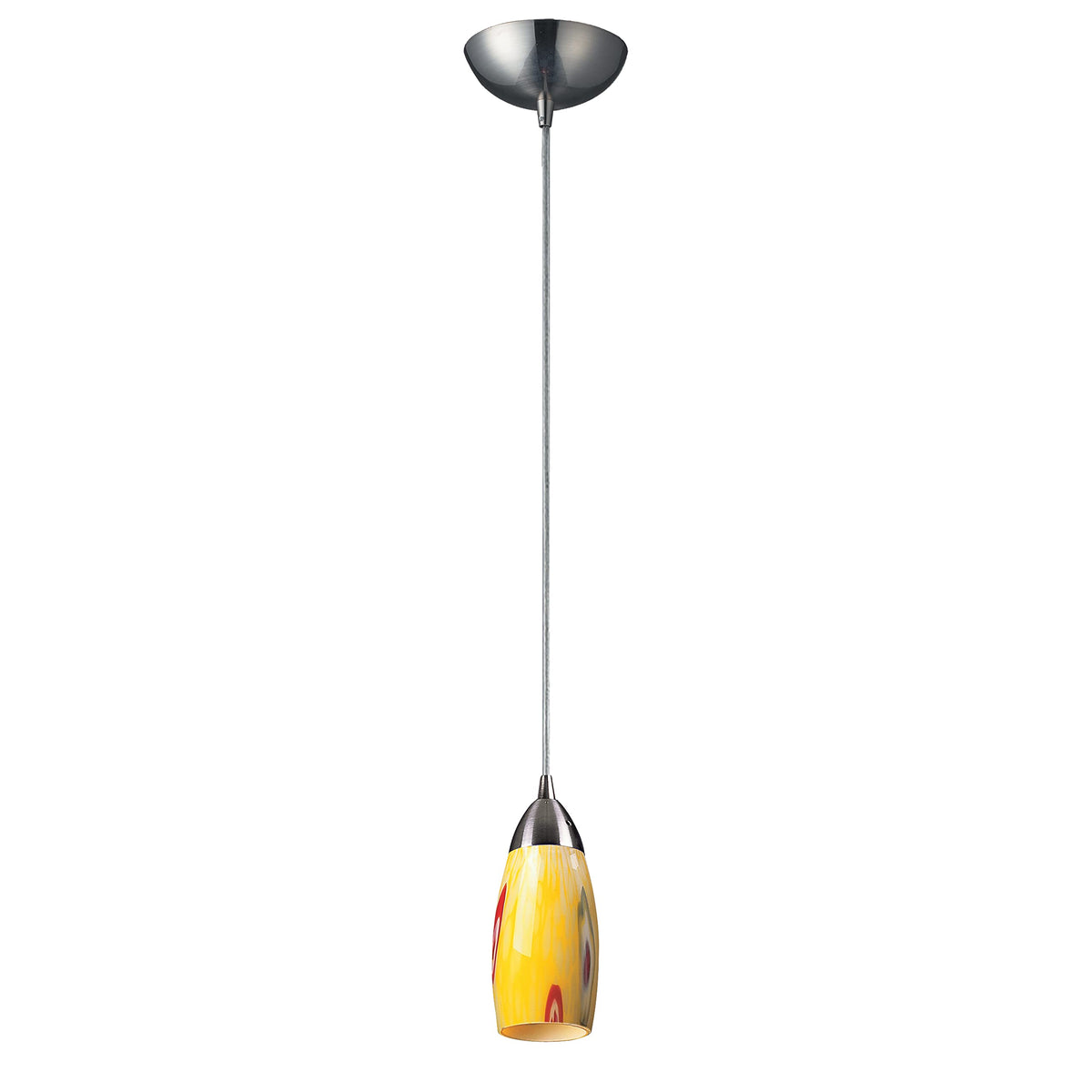 Elk Home Milan Configurable Multi Pendant Light, Satin Nickel, 3W X 3D X 7H, Metal