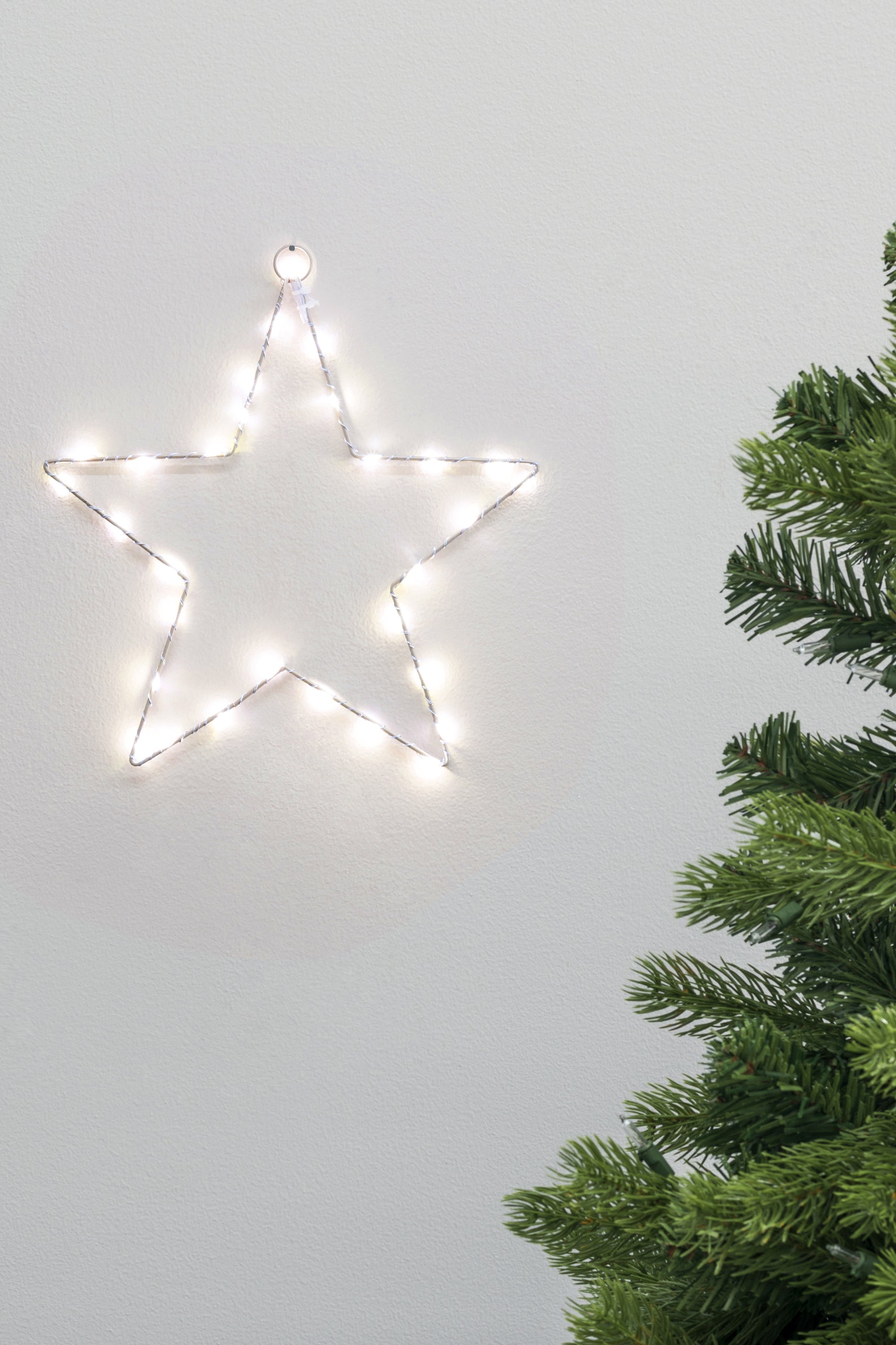 Lighted Star Frame - Battery Operated