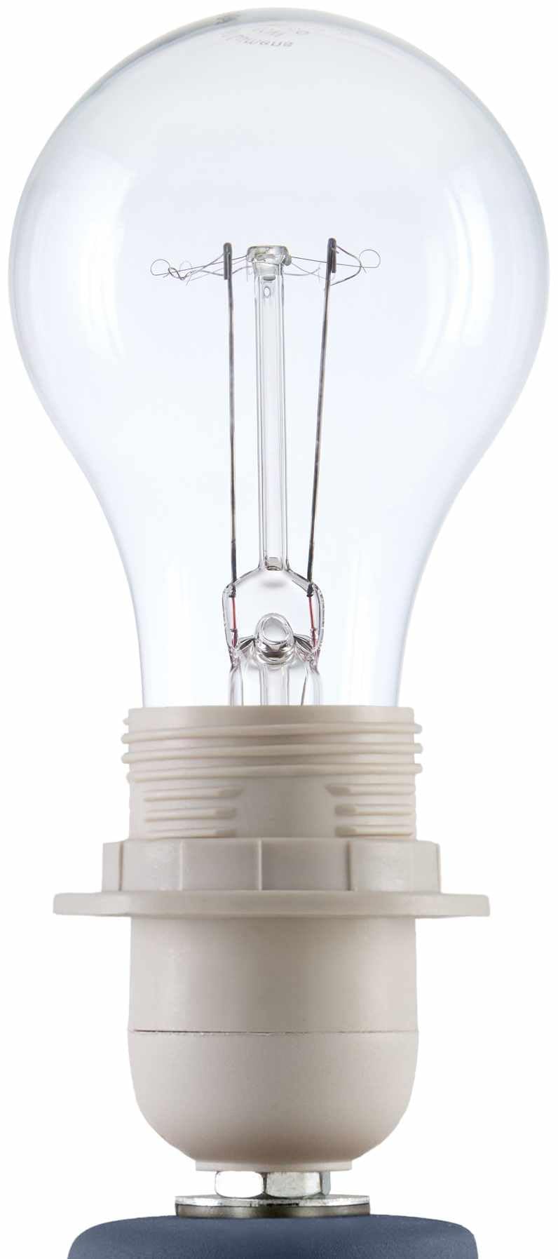 Hauteloom Table Lamp Ceramic 13inH x 8inW x 8inD Taper Blue Beige Clear Model TXCHME4-062