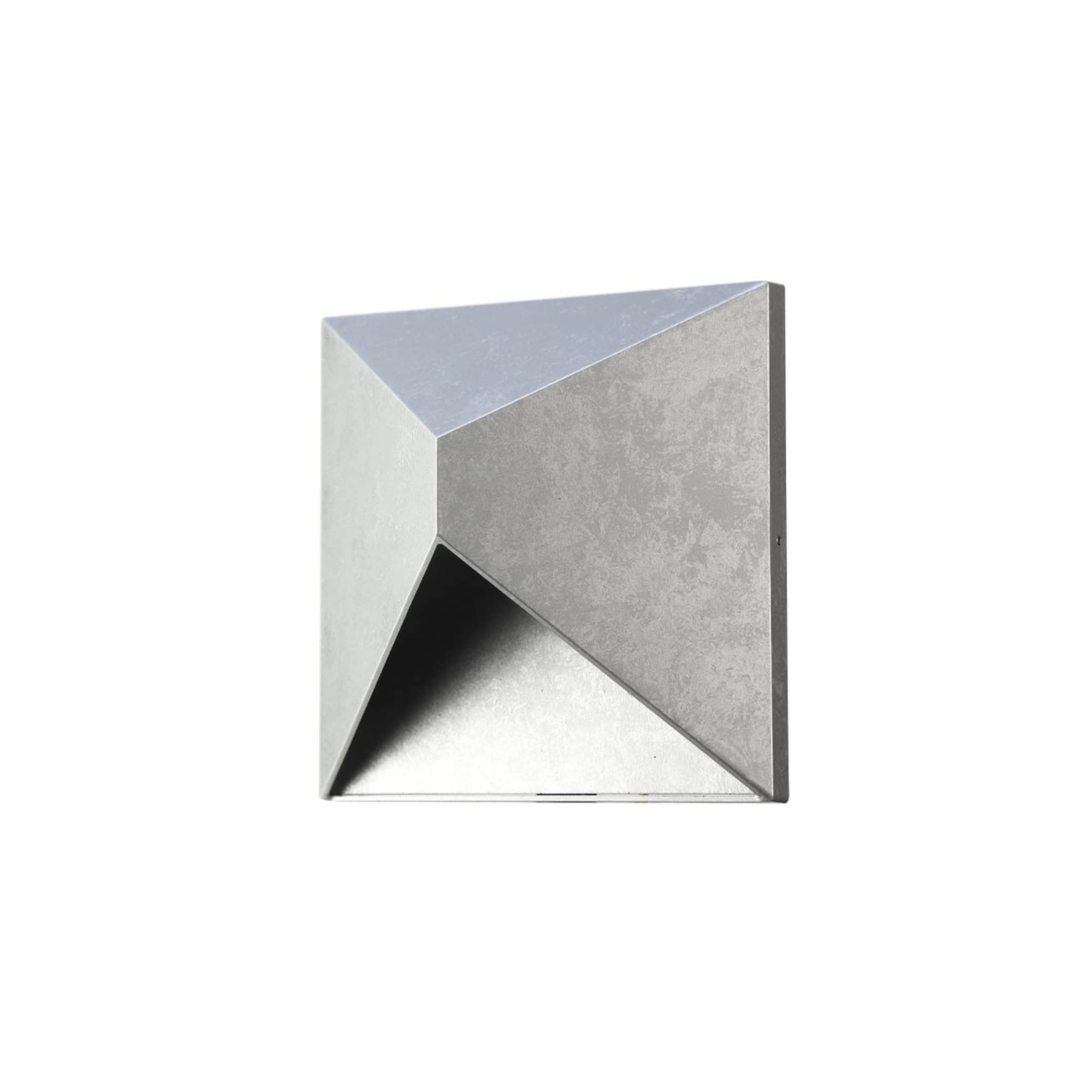 Elegant Lighting 600LM 3000K LED Outdoor Wall lamp in Silver Finish with Acrylic Lens