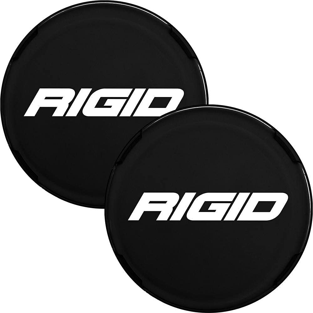 Rigid Industries (363665) 360-Series 6In Light Covers - Black (Pair)