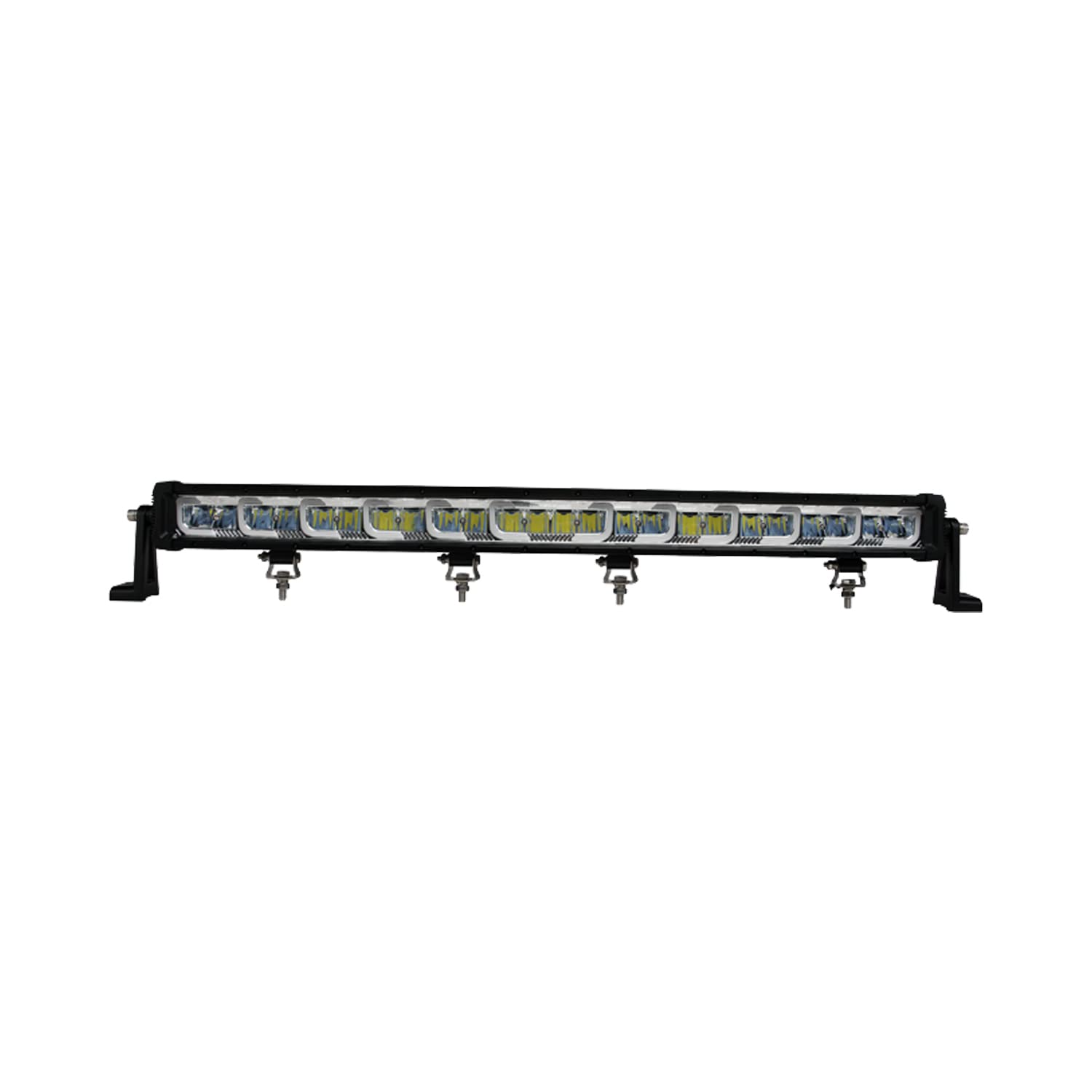 TrailFX LED Light Bar - 32 Inch, 192W, 17,280 Lumens, OSRAM Chips, Clear, Model 32SRSAUX, with Wiring Harness & Brackets
